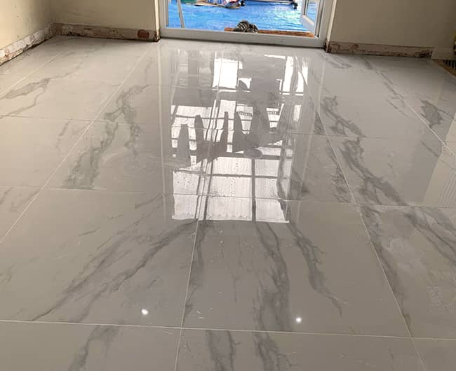 tiling installation